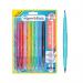 Paper Mate Flair Dual Felt Tip Brush + Medium Tip Assorted (Pack of 8) 2199386 GL99386