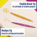 Paper Mate Flair Dual Felt Tip Brush + Medium Tip Assorted (Pack of 8) 2199386 GL99386
