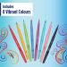 Paper Mate Flair Dual Felt Tip Brush + Medium Tip Assorted (Pack of 8) 2199386 GL99386