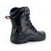 Tuffking Havoc Heavy Duty Safety Boot YKK Zip Black 15 GNS00095