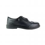 Samson Brogue Uniform Safety Shoe Black 10 GNS90760