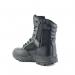 Tuffking Bishop Tactical Non-Safety Leather Boot 8 Inch Zip Size 8 Black 9125-08-BLK GNS91258