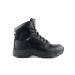 Tuffking Raid Tactical Non-Safety Leather Boot 6 Inch Side Zip Size 6 Black 9126-06-BLK GNS91266