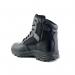 Tuffking Raid Tactical Non-Safety Leather Boot 6 Inch Side Zip Size 9 Black 9126-09-BLK GNS91269