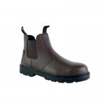 Tuffking Brook Safety Dealer Boot Steel Toecap Brown 10 GNS95520