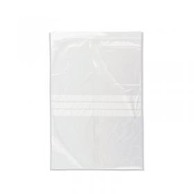 Write-On Grip Seal Re-sealable Bag 254x356mm Clear (Pack of 1000) 53030 GP01403