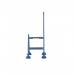 Domed Feet Handy Step - 2 Tread with side Handrail AAP21