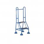 Domed Feet Handy Step - 2 Tread with Full Handrail AAP22