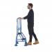 Domed Feet Handy Step - 2 Tread with Full Handrail AAP22