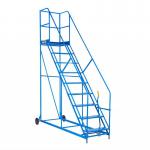 Easy Climb Steps - 600mm Platform - 4 Tread - Blue AHEC04BL