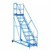 Easy Climb Steps - 600mm Platform - 4 Tread - Blue AHEC04BL