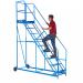 Easy Climb Steps - 600mm Platform - 4 Tread - Blue AHEC04BL