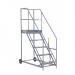 Easy Climb Steps - 600mm Platform - 4 Tread - Grey AHEC04GY