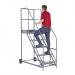 Easy Climb Steps - 600mm Platform - 4 Tread - Grey AHEC04GY