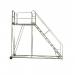 Work Platform - Easy Slope - 1800mm Platform - 10 Tread - Grey AHWPE1810GY