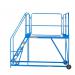 Work Platform - Stand. Incline - 1800mm Platform - 4 Tread - Blue AHWPS1804BL