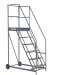 Warehouse Steps - 600mm Platform - 3 Tread - Grey AHWS03GY