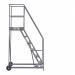 Warehouse Steps - 600mm Platform - 3 Tread - Grey AHWS03GY