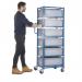 Single Width Tray Rack complete with 6 220Hmm Containers ATRST06