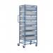 Single Width Tray Rack complete with 7 170Hmm Containers ATRST07