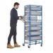 Single Width Tray Rack complete with 7 170Hmm Containers ATRST07