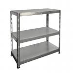 MAMMOTH GALVANISED SHELVING - 3 Galv Shelves - 900H x 1000W x 600D BGS0603Z