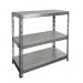 MAMMOTH GALVANISED SHELVING - 3 Galv Shelves - 900H x 1000W x 600D BGS0603Z
