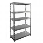 MAMMOTH GALVANISED SHELVING - 3 Galv Shelves - 1800H x 1000W x 600D BGS0605Z
