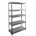 MAMMOTH GALVANISED SHELVING - 3 Galv Shelves - 1800H x 1000W x 600D BGS0605Z 8+ price (each)
