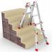 CLIMB-IT MULTI PURPOSE LADDER - 3x4 Tread CAK134Z