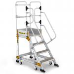 Weight Reactive Safety Steps - 4 Tread  CAR604