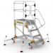 Extra Large Platform Safety Steps with Adjustable Stabilisers - 4 Tread CAS804