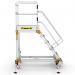 Extra Large Platform Safety Steps with Adjustable Stabilisers - 5 Tread CAS805