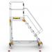 Extra Large Platform Safety Steps with Adjustable Stabilisers - 7 Tread CAS807