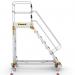 Extra Large Platform Safety Steps with Adjustable Stabilisers - 8 Tread CAS808