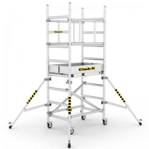 CLIMB-IT UNI PRO TOWER - 4 rungs - 1.2m Platform Height CATPR1012