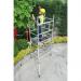 CLIMB-IT UNI PRO TOWER - 4 rungs - 1.2m Platform Height CATPR1012