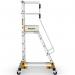 Mobile Steps with Safety Gate - 6 Tread CAW506
