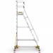 Mobile Steps with Safety Gate - 12 Tread CAW512