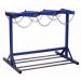 Cylinder Floor Rack - Double Sided - 4 Cylinders - Blue CFRD04ZBL