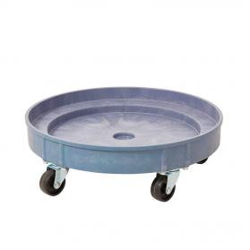 Plastic Drum Dolly Holds 1 x 210L 600mm dia Grey DID16Y