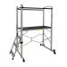 Climb-It Folding Work Platform; 3 Tread; 150kg; Silver/Black EP990Y