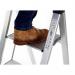 Climb-It® Slim Folding Step; 4 Tread; Aluminium; 150kg; Silver FS194Z