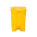 Pedal Bin; 45L; Polypropylene; Yellow GBI45Z_Yellow
