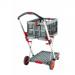 Clever Folding Trolley; c/w 2 Folding Boxes; Injected Moulded Plastic/Anodised Aluminium; 60kg; Grey/Black/Red GC058Y_Red&GC055Z