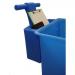 Food Grade Mobile Tapered Truck with Handle; 200L; Blue GC180200H_Blue