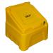 Heavy Duty Polyethylene Grit Bin c/w 1x Hasp  200L; Yellow GCB200
