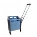 GREYBLUE FOLDING BOX TRUCK - 4 x Swivel Castors - Rotating Lid - Tilt Handle GI047Y