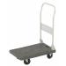 Folding Platform Trolley; 600 x 385 x 820; Fixed/Swivel Castors; Steel/Plastic; 120kg; Grey GI153Y_Grey