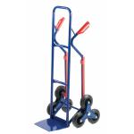 Stairclimber with Skids 3 Star Wheels Steel 60/150kg Blue GI370Y